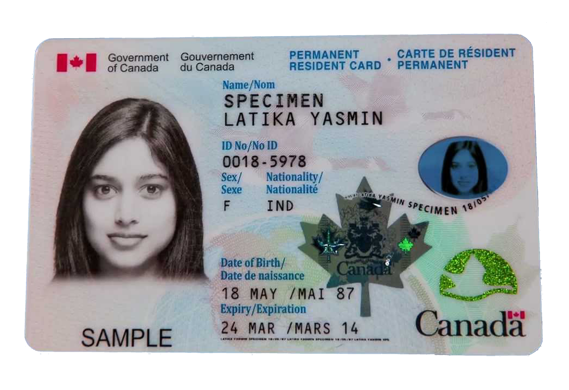 Canada “Green Card”